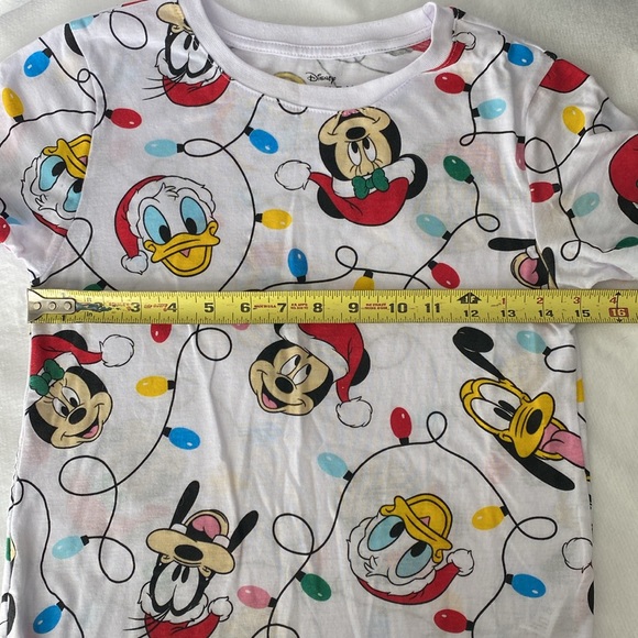 Women’s Disney Christmas Characters tshirt - Picture 3 of 3